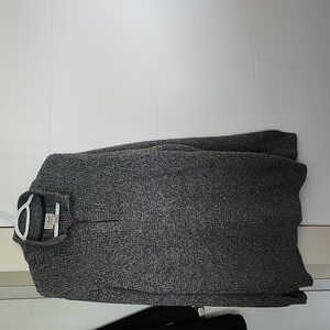 LL Bean Size XL Tall Organic Cotton Quarter Zip Sweater